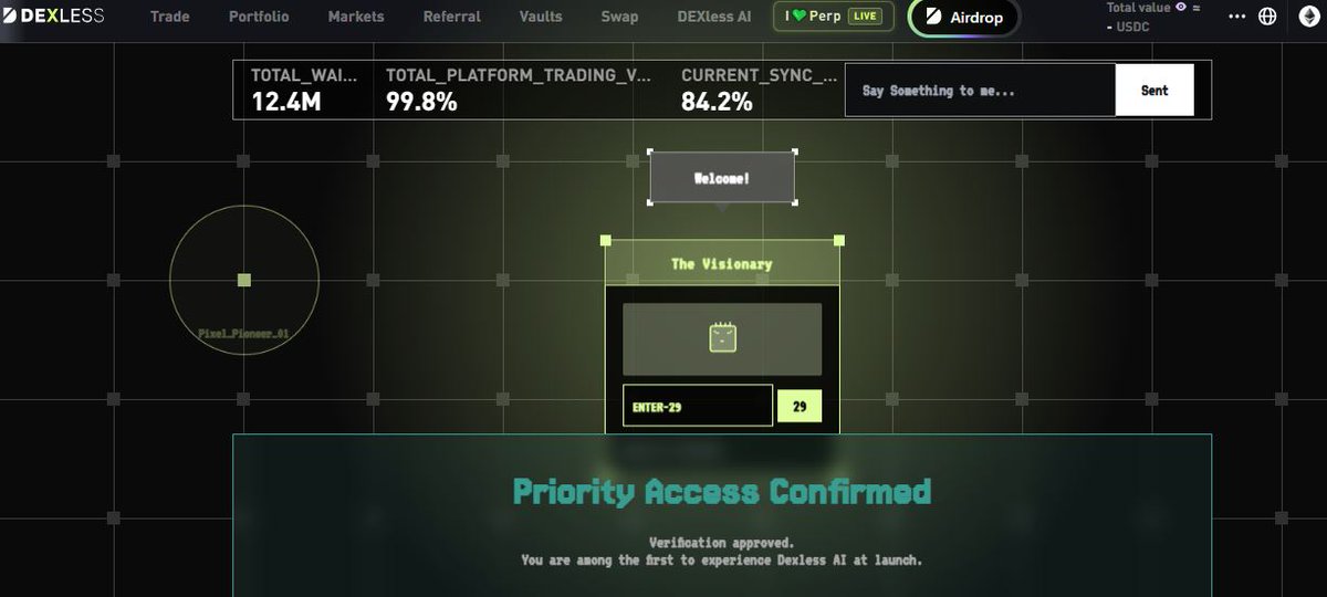 TetherCards's tweet photo. AI-powered trading? I’m not missing this. Just joined the @DexlessEx waitlist 🔥 See it for yourself 🚀 https://t.co/Q5WChdlTOw

reach new campaign @4uaicrypto on https://t.co/5xEm85mdZ5

LFG https://t.co/WQ4I1mwJyD