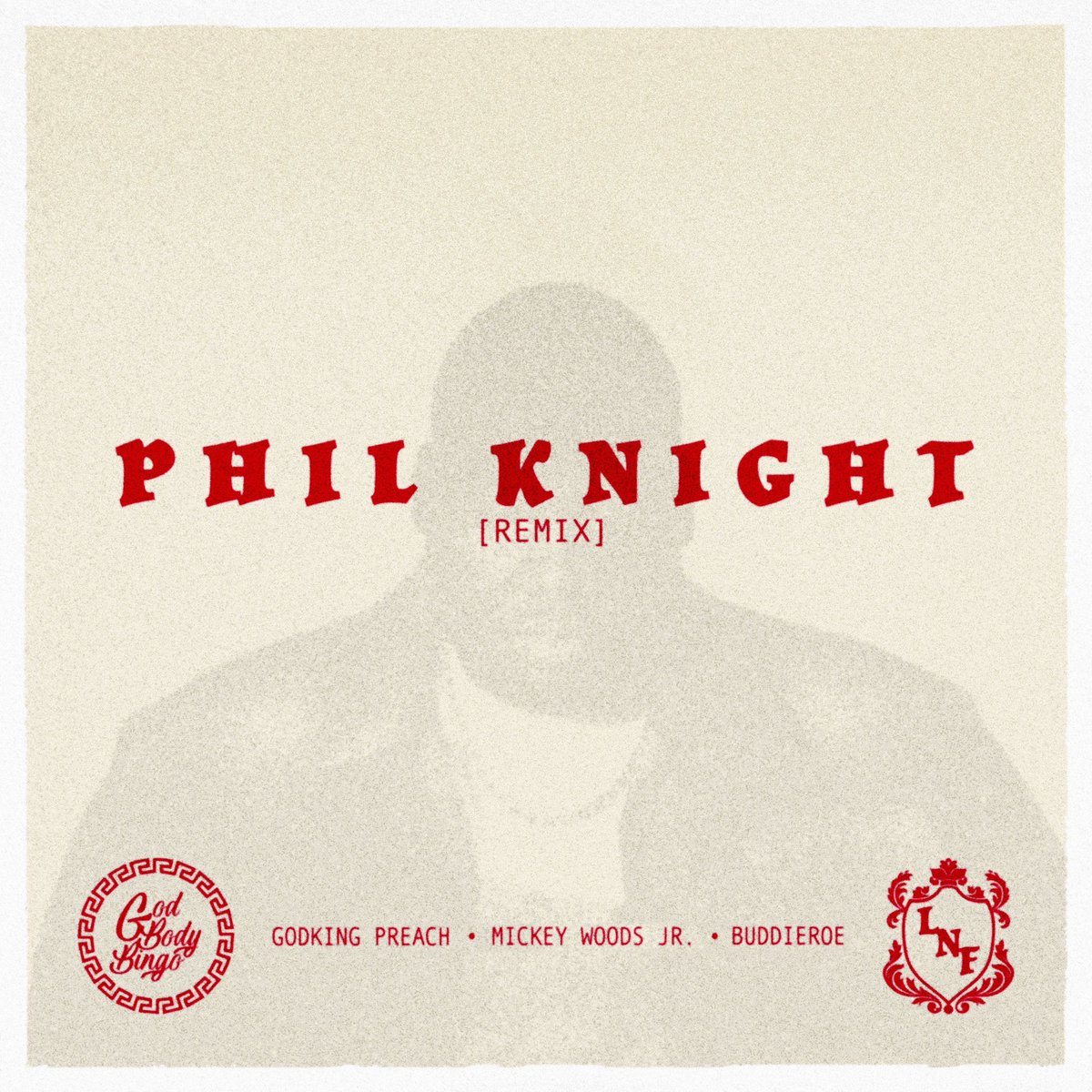 GodBodyBingo's tweet photo. Phil Knight remix out everywhere!

Thank you to @GODKINGPREACH @MickeyWoodsJr &amp; @buddieroe7100 for blessing this track with me

Check out their latest work as well and you can still hear this and one more unreleased remix early on EVEN https://t.co/G0u8WqeOHs