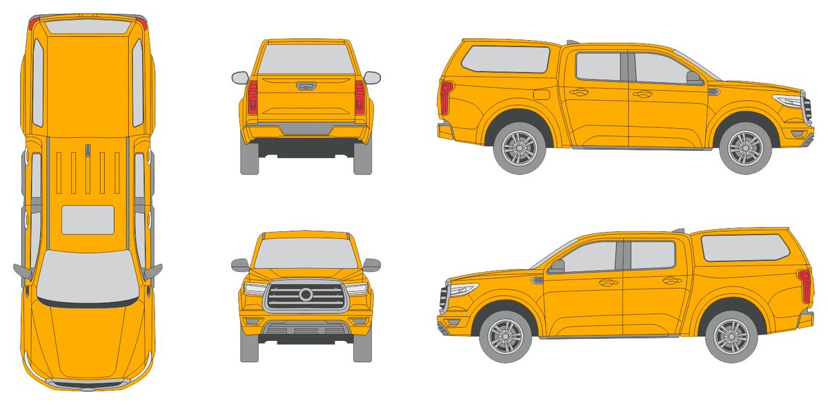 fostercoburn's tweet image. 🚗 New Vehicle Template 🚙 The vehicle drawing for Great Wall Cannon 2019 Crew Cab has been added to our collection. #vehicletemplates #vehiclewraps #wrap #wrapping #design #drawing vehicle-templates-unleashed.com/vehicle_templa…