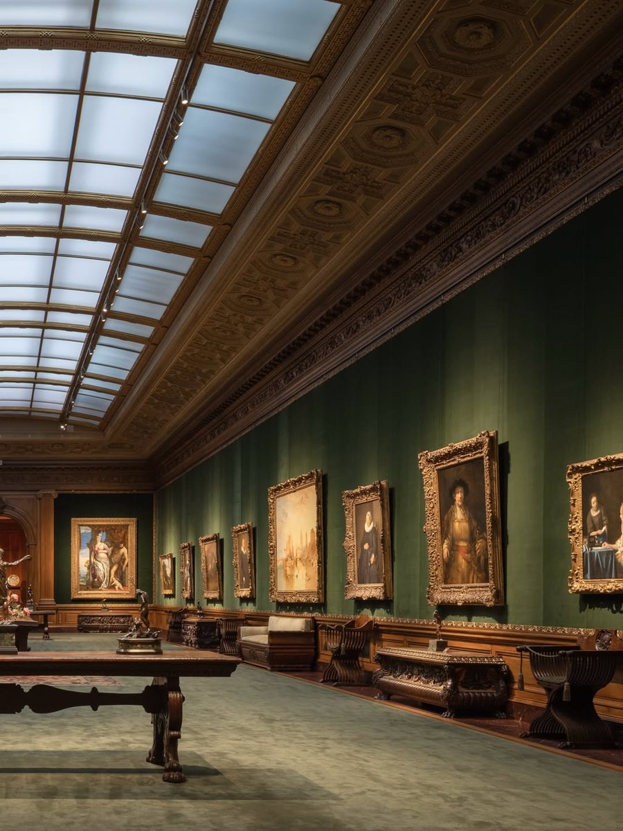 📍 Stop 19 on our Uptown Tour

The Frick Collection reopens today! 🖼️ Explore the vast collection of Henry Clay Frick, who passed on his home, paintings, sculptures, and decorative arts to the public for their enjoyment.
