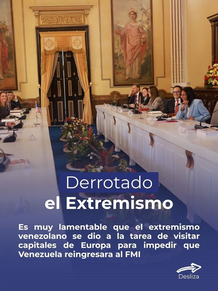 La Presidenta (E) Delcy Rodríguez anunció que Venezuela reanudó su participación en el Fondo Monetario Internacional (FMI), destacando la importancia que tiene esta medida para el impulso a la economía nacional.