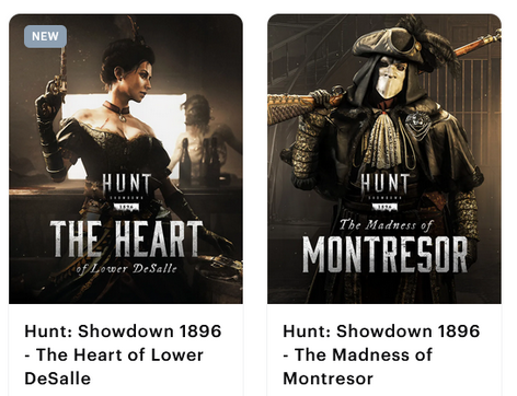 Archie_tv's tweet photo. Do you want a chance to win one of these @HuntShowdown DLCS ? 

Post your funniest **HUNT** clip in comments and Retweet i will choose a winner by sunday and dm you!

Must Be Following on here

Good Luck! https://t.co/z5cYh2zCc1