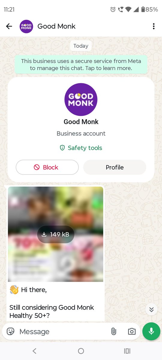 Ashishpoddar200's tweet photo. @jagograhakjago is it allowed ? I visited a website yesterday, didn't disclose my name or any contact details, next day i have a whatsapp message from them for sales ? Isn't it illegal to process contact details through ip and cookie details via third party sellers https://t.co/eJ4kvidega