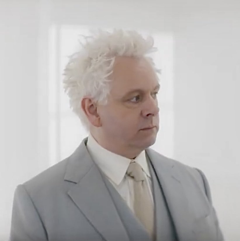 ⏳ Every day, Aziraphale ! 📖 tweet media