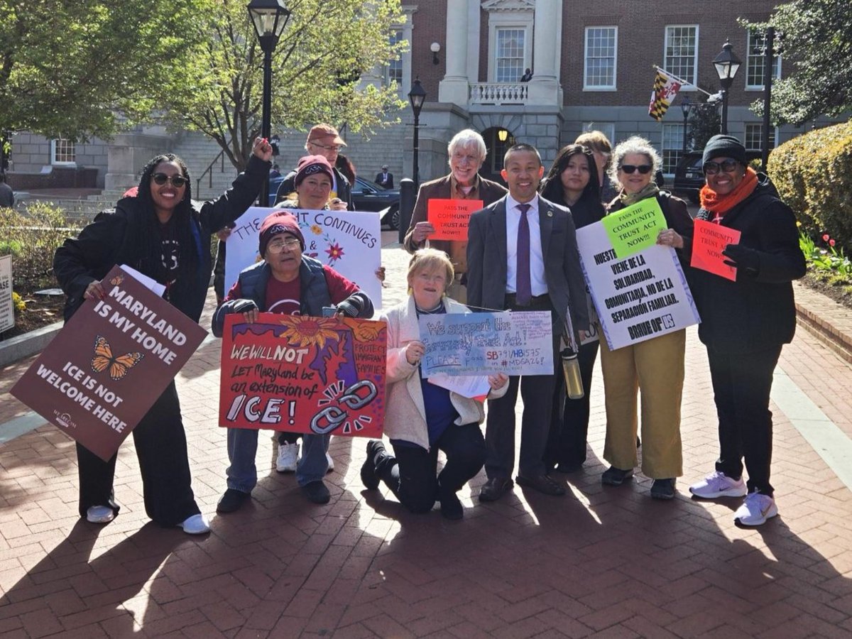 mdjustpower's tweet photo. 🎉This MD legislative session, we achieved several important victories with our allies!

🍃 Healthy Homes: $73 million for heat pumps
⚖️ Immigration: Data Privacy Act, 287(g) ban, Community Trust Act
🏘️ Housing: Bring Back Main Street Act

Read more at the link in our bio! https://t.co/TRkP2nQiGd