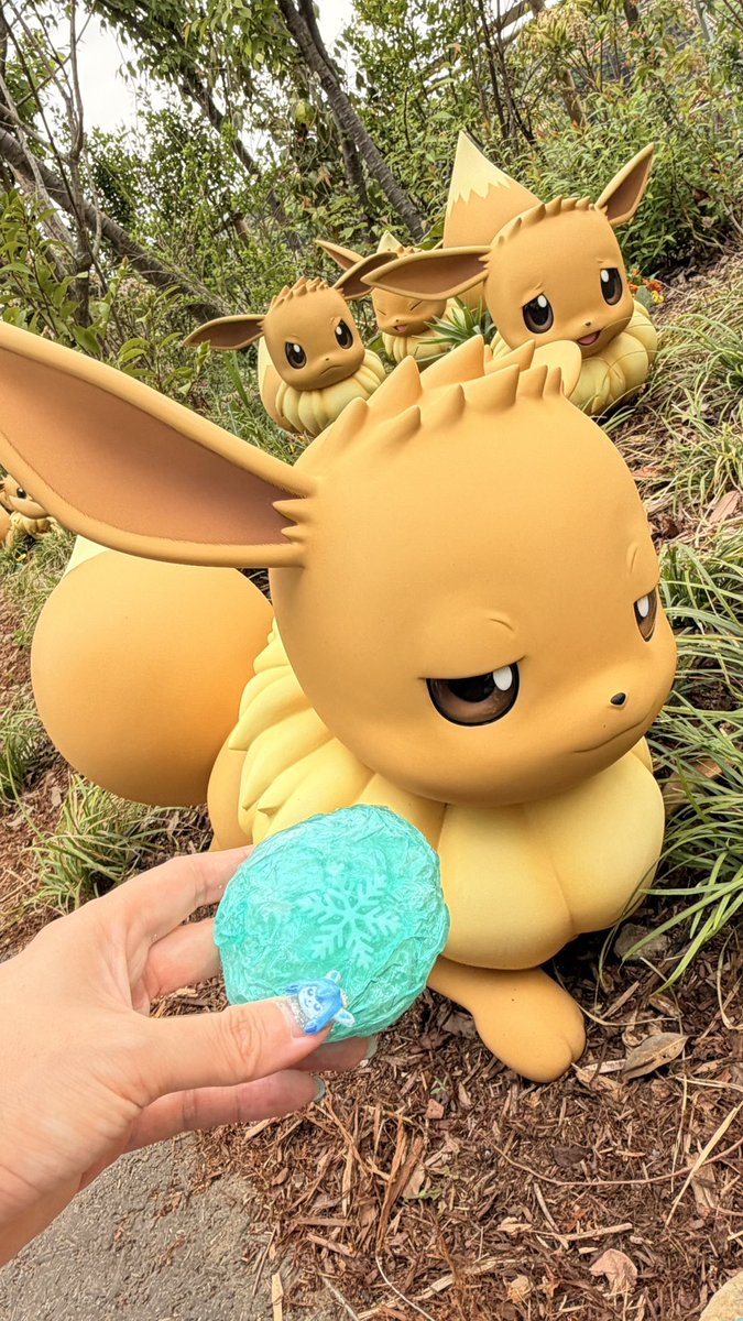 イーブイは 進化したくないようだ！