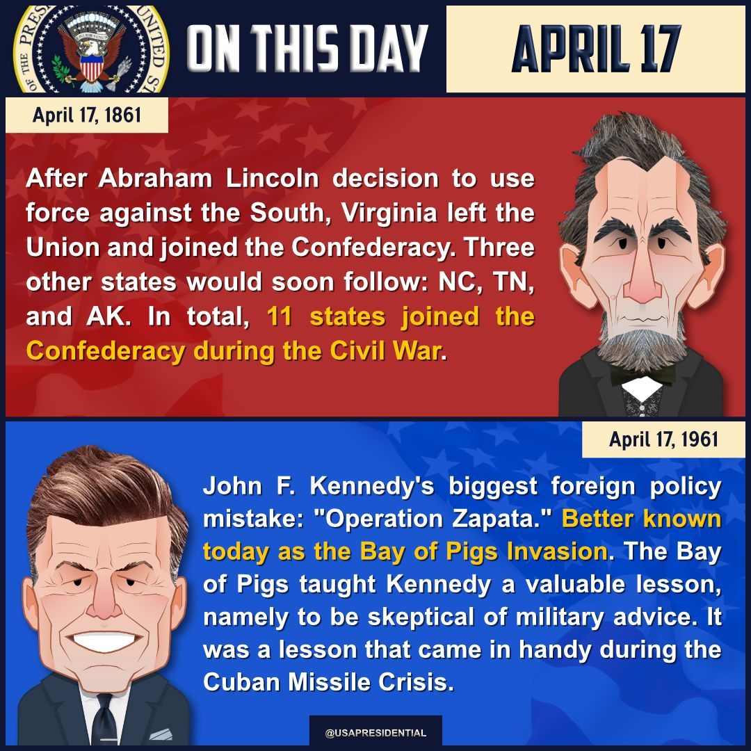 On this day in Presidential History - April 17