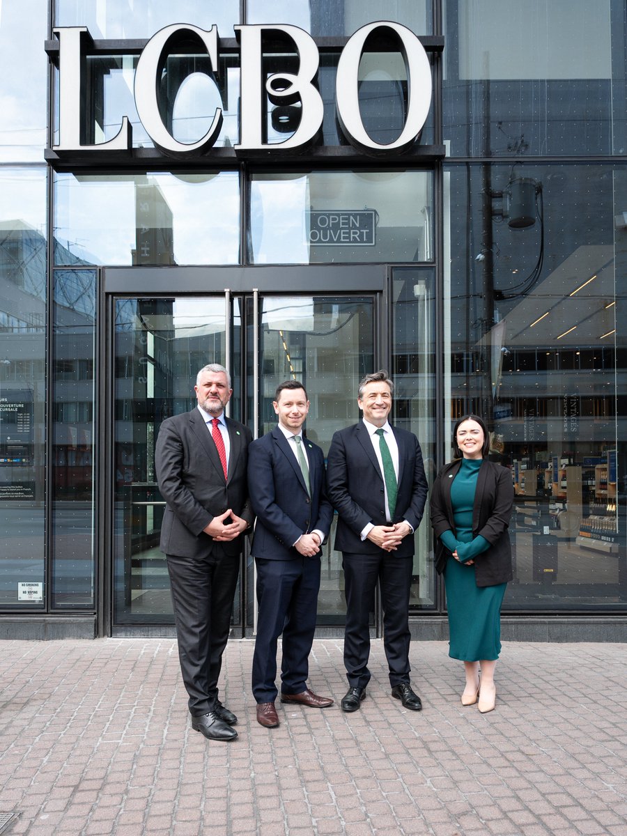 IrlEmbCanada's tweet photo. A Bord Bia delegation visited 🇨🇦 this week to meet with key clients in the food &amp; agriculture sectors including the LCBO, SVG, Sobeys, CEPE International &amp; George Brown College. The Ambassador was delighted to accompany them on the visit. More info here: https://t.co/rEWIkjzz3M https://t.co/zn5WB25Gkh
