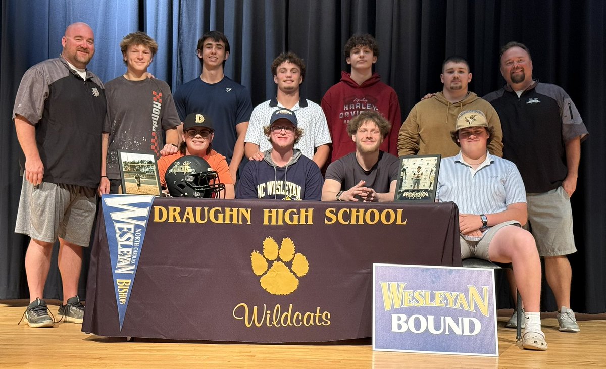 D_Spottswood15's tweet photo. All in ๐ #NCWU #Mountup @Coach_Filkovski @DraughnFB @NCWesleyanFB https://t.co/Kk7atNJVsy