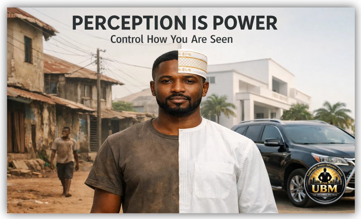 bskingdavid's tweet photo. PERCEPTION IS POWER: CONTROL HOW YOU ARE SEEN

Two men may have the same salary, education, age and intelligence but one is treated like a leader and the other, like a boy

LINKEDIN
https://t.co/t9t0m1sR5l   

MEDIUM
https://t.co/gonhZcd4iw

JOIN CHANNEL
https://t.co/HhbrtnGHib https://t.co/nq5cLiwnMa