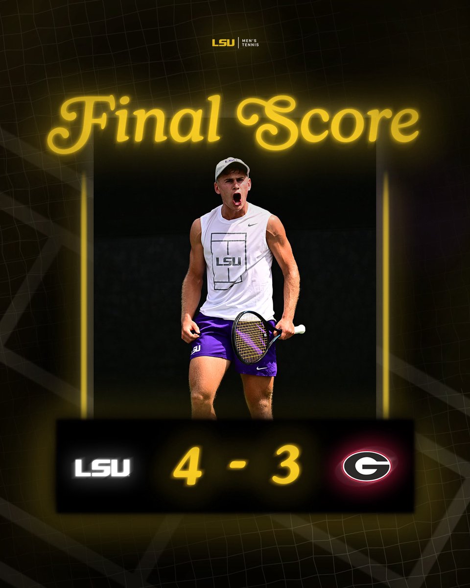 LSU Men's Tennis tweet media