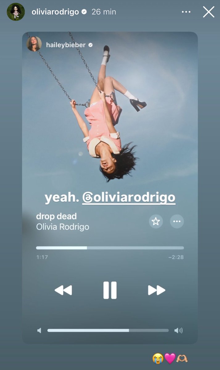 hailey bieber x olivia rodrigo 💕🌸