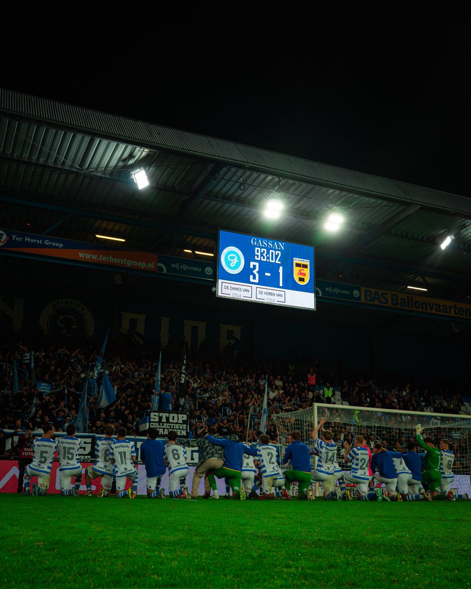 DeGraafschap's tweet photo. Vierde plek, veiliggesteld ✅️

Samen DRAN! 🔥

#gracam https://t.co/LgzL8HbmsP