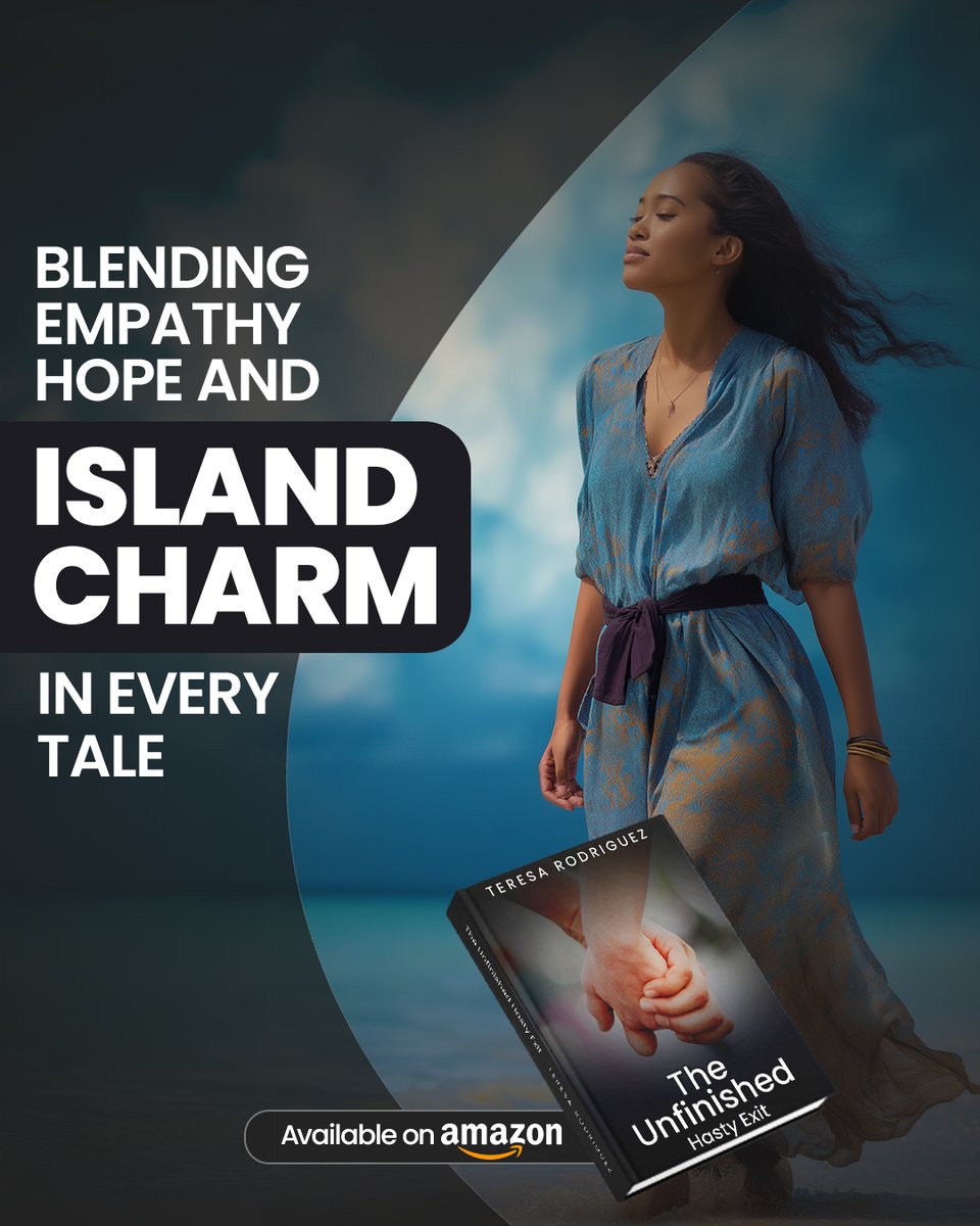 ItzTeresaR's tweet image. Teresa Rodriguez writes heartfelt island-inspired stories of love, family, and healing through heartbreak. Read now: a.co/d/0EtPuzG
.
.
#Heartbreak #Abandonment #Healing #Hope #Romance #Fiction #LoveStory #Resilience #Forgiveness #Strength #Recovery #Courage #Compassion