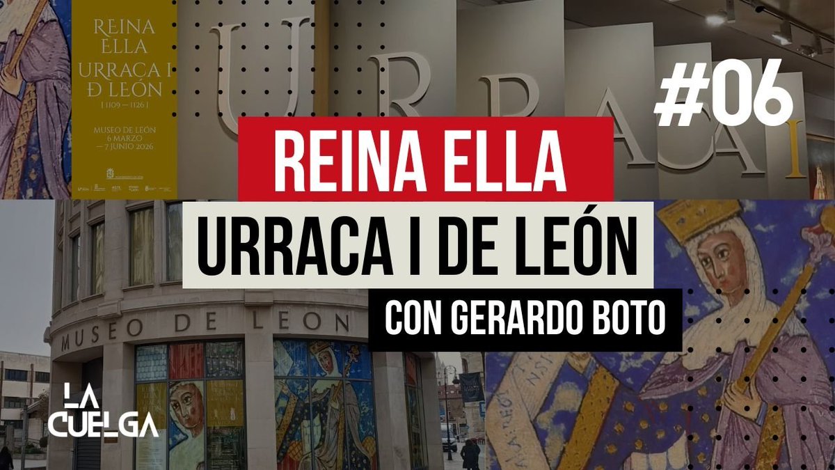 lacuelga_'s tweet photo. 👑 Hubo un tiempo en el que una mujer gobernó un reino entero en Europa… por derecho propio. 

Episodio 6️⃣🪢🎙️ de La Cuelga: Urraca I de León, con @GerardoBoto https://t.co/GOucSGtXPw
