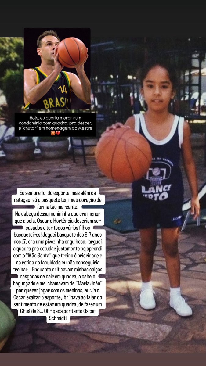 ETERNO! Oscar eterno! 
Uma lenda, um ídolo q ultrapassou gerações, o cara q me fazia não ligar pro bullying de ser a menina q jogava basquete e detestava Ballet! Ahh Mao Santa, seu legado é eterno