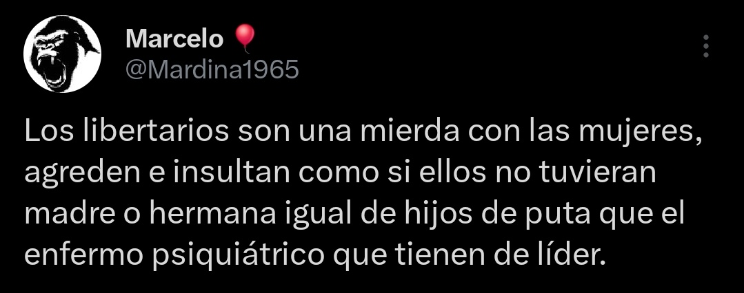Es verdad Marcelito, mira como insultan los viejardos del pro. Te recomendaría Clonazepam 2mg pero es mucho químico para tu cuerpo, aunque se nota que sos consumidor frecuente, me dedicaste dos citas consecutivas contradiciendote en las dos y ni siquiera me diste argumentos.