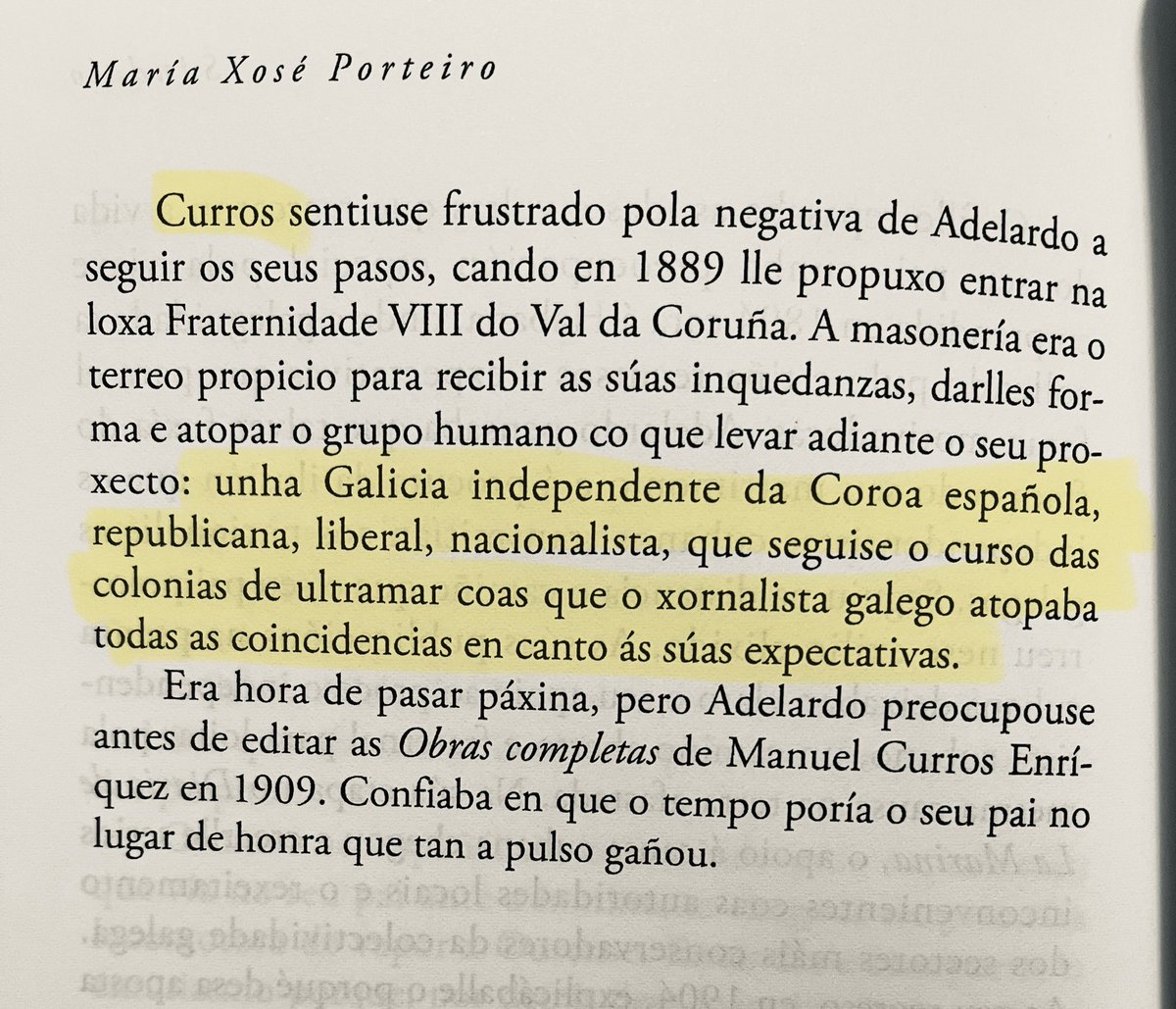 DiegoBernalRico's tweet photo. Maria Xosé Porteiro descreve bem no seu romance Sándalo o Manuel Curros Henriques da última etapa: progressista, republicano e independentista galego. https://t.co/QeV9p7nTCi