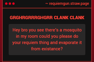 literally the requiem tweet media