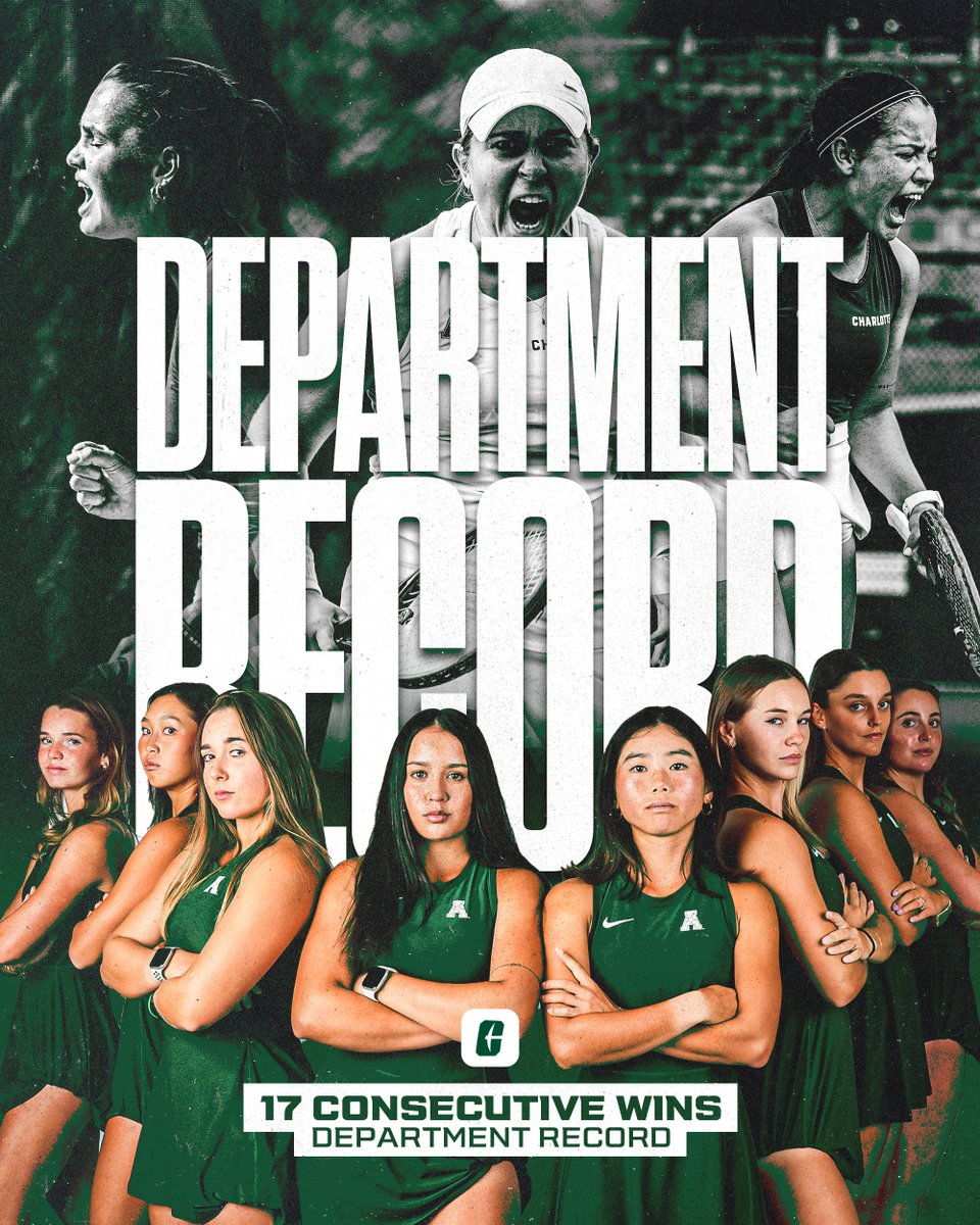 Charlotte Women's Tennis tweet media