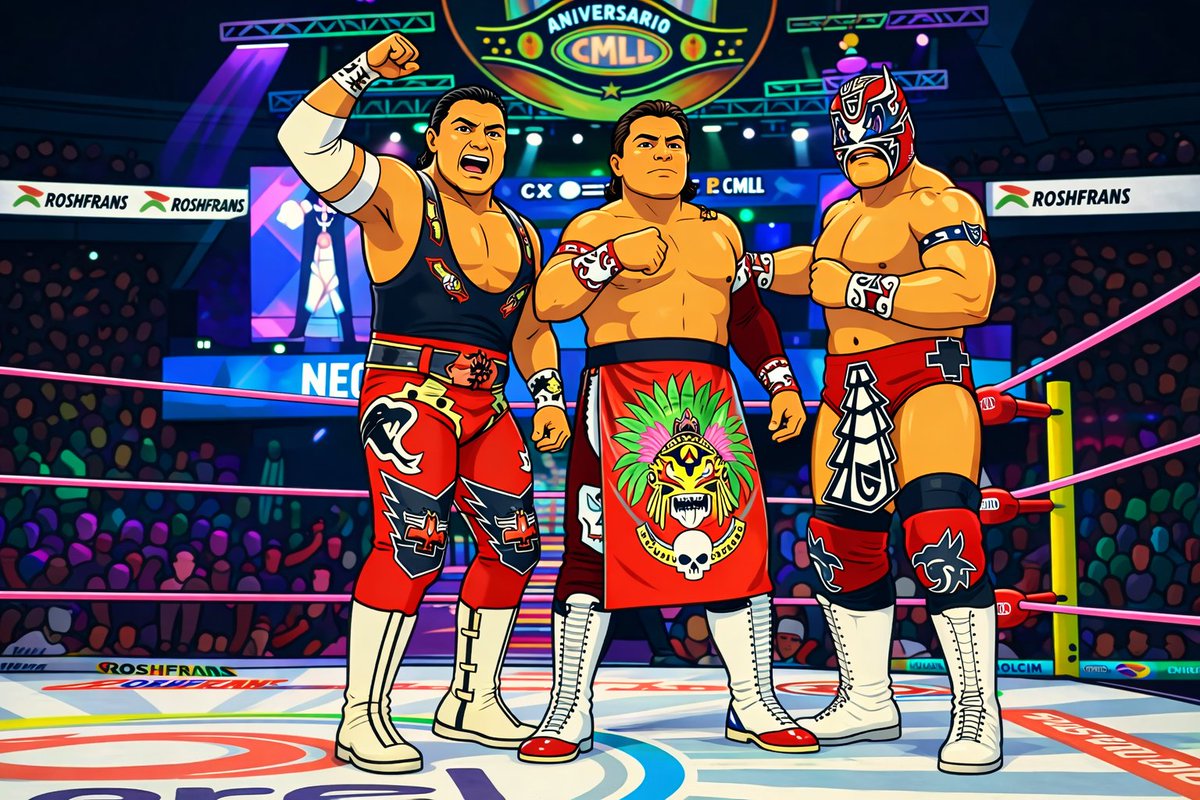Stuka JR. CMLL 🚀 tweet media