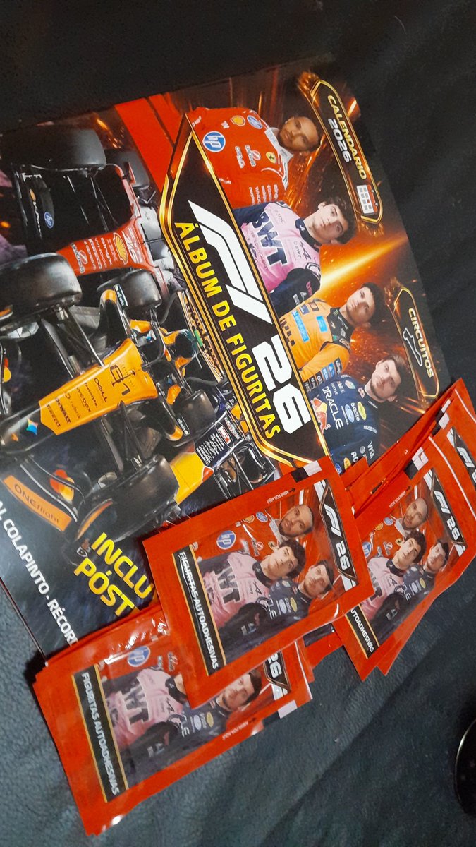 Ine81Ok's tweet image. Adivinen quien consiguió el álbum 2026? 😁

#Formula1
#f1tw