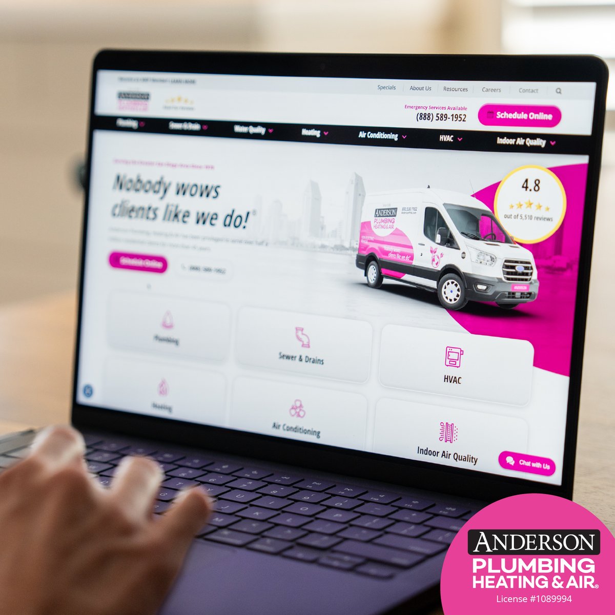 Busy days? We’ve got you covered.

We’re available when you’re home - including evenings and weekends—so you don’t have to rearrange your schedule.

📞: (619) 333-1468
💻: bit.ly/4dxQ8qJ