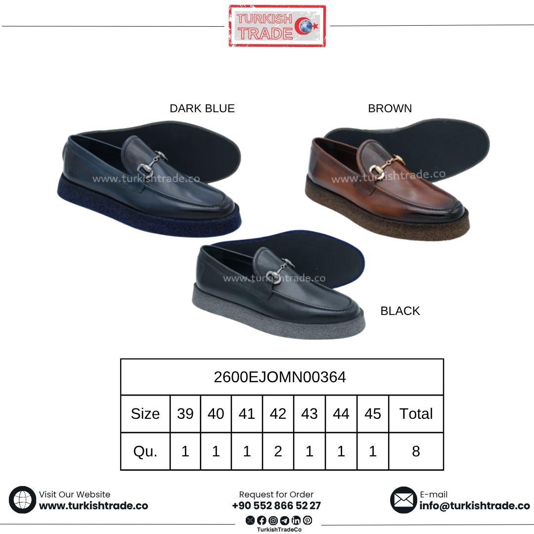 turkishtradeco's tweet image. Premium men’s loafers by Turkish Trade Company, combining elegance, comfort, and durability. Available for wholesale with worldwide shipping—perfect for modern and classic styles.

#TurkishTrade #WholesaleFashion #MadeInTurkey