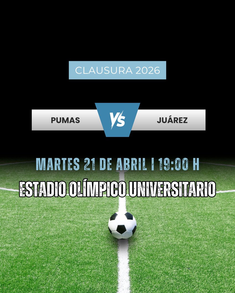 RadioUNAM's tweet photo. #RegalosRadioUNAM ⚽️
Tenemos UN PASE DOBLE para el partido de @PumasMX del martes 21 de abril, ¿quieres ir?
GANARÁ la primera persona que nos siga y diga "YO" en los comentarios.
IMPORTANTE poder recoger los boletos el lunes o martes, de 10 a 15 h o de 16 a 17:30 h en @RadioUNAM. https://t.co/yP3vvETHdy