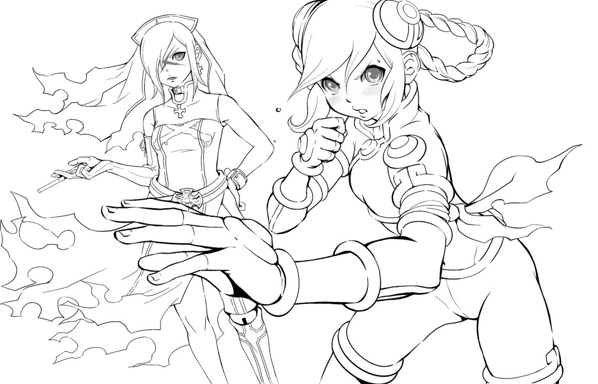 お師匠さんを描くのも楽しかったですね
酒クズ修道士カーレン！
元ネタはアンデルセンの赤い靴なんですけど
良い意味でイカれたキャラに仕上がりました

たぶん帰ってきたドロシーを抱きしめてると思います