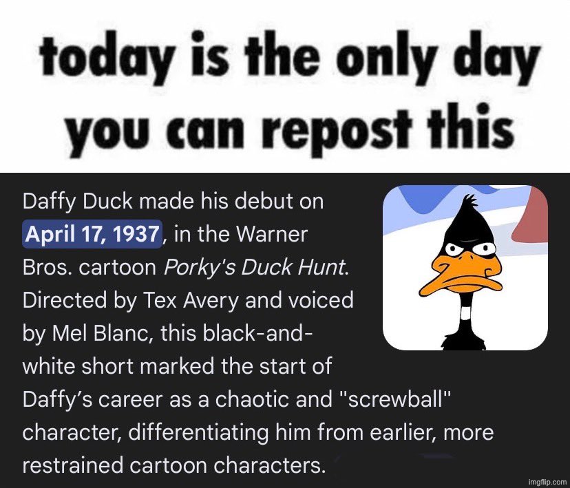 Happy 89th Birthday to da Ducklord himself