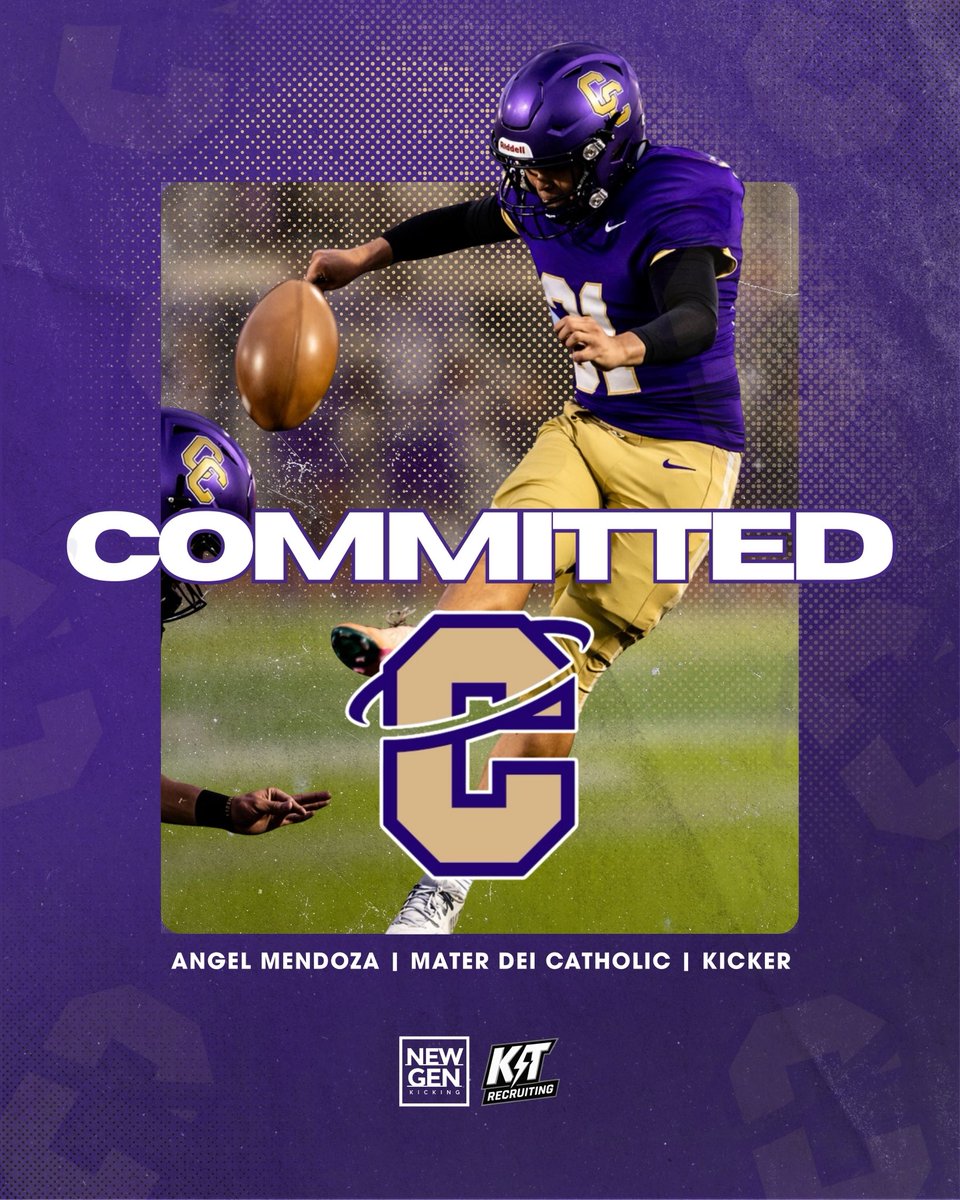 AngelMen2026's tweet photo. Committed! #AGTG #Saints
@NewGenKicking @kt_recruiting @mdcrusadersfb @CoachTorg13 @CoachTPurcell https://t.co/bpNshrftYA