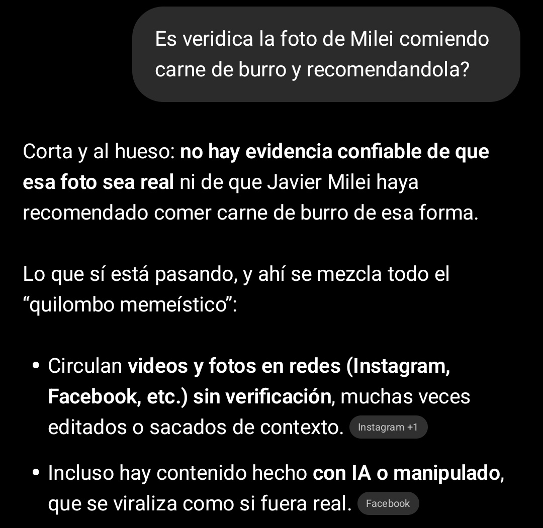 Otra vez falso Marcelitoooo!, como profesional (C.P matriculado y casi técnico en IA) te recomiendo ampliar tu capacidad de análisis y consultar sobre lo que ves en la tele. Te comiste el cuento chamigo! 😂