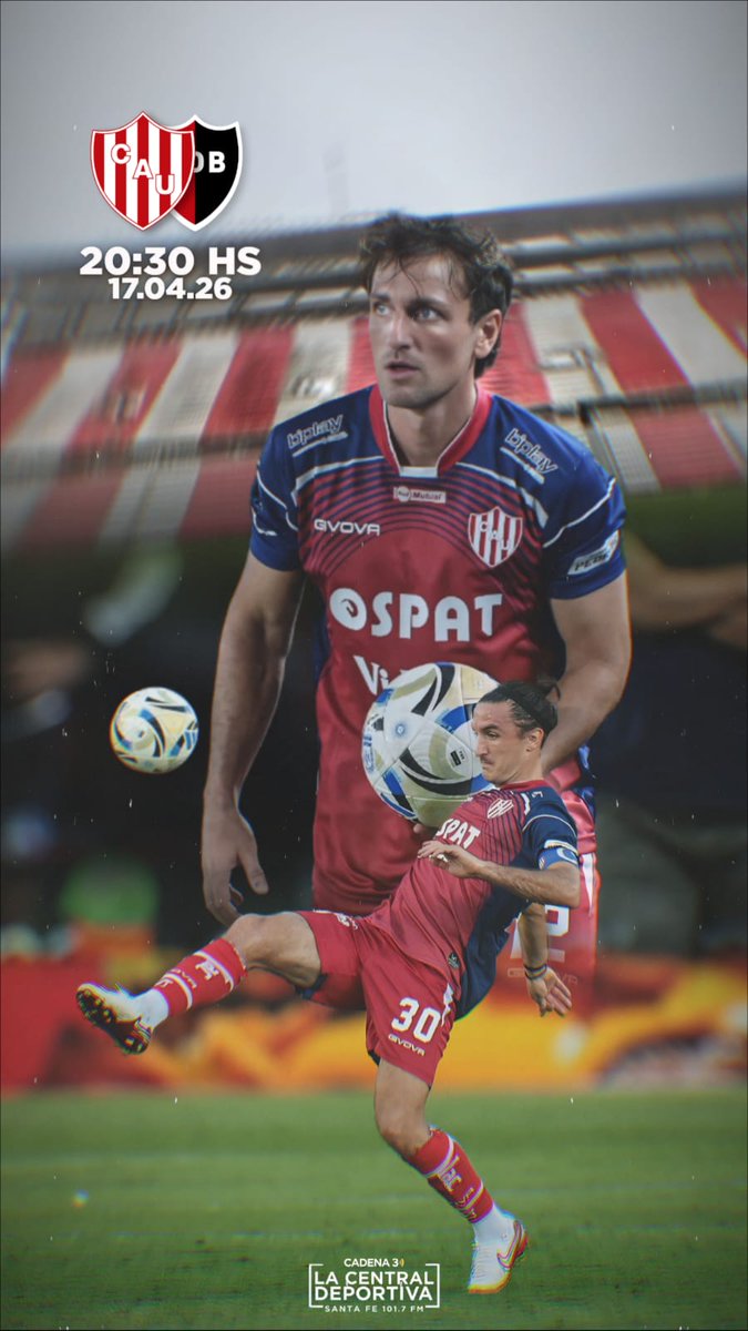 Hoy juega 🔴⚪️#Unión
🆚 #Newells 
➡️ Fecha 15 - Torneo Apertura
⏰️ 20.30 hs.
🏟️  Estadio 15 de abril
👨‍⚖️ Fernando Espiniza
📻 Cadena 3 FM 101.7
📱 Youtube y App de <a href="/Cadena3Com/">Cadena 3 Argentina</a>