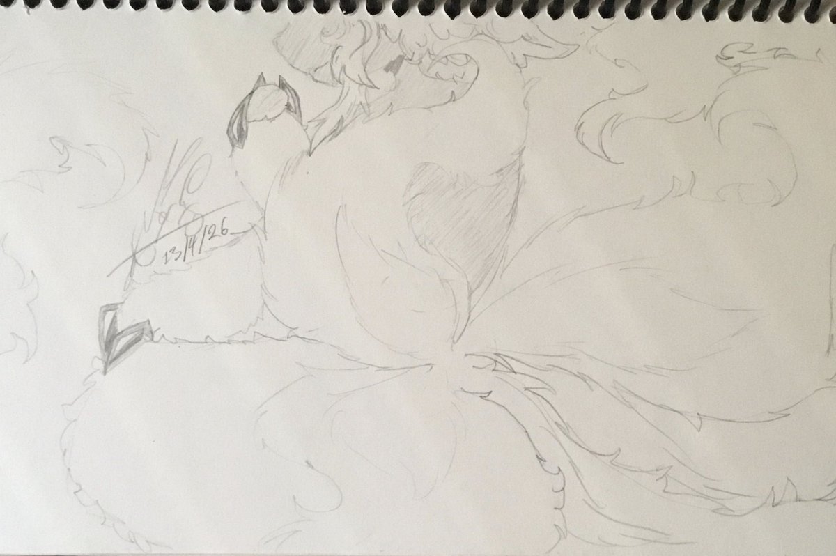 non_binary_ace's tweet image. A lil Faputa doodle 

#madeinabyss #miabyss #faputa