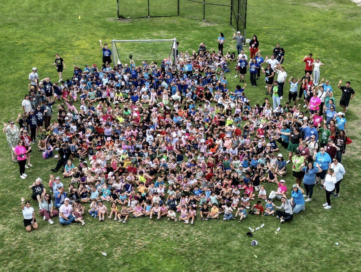 rosemontprimary's tweet photo. Field Day fun at Rosemont Primary! Our Bison showed teamwork, perseverance, and lots of smiles as they ran, played, and cheered each other on. What a great day to celebrate our students and our community! #Region4SayNoMore https://t.co/SArJqBH7EM