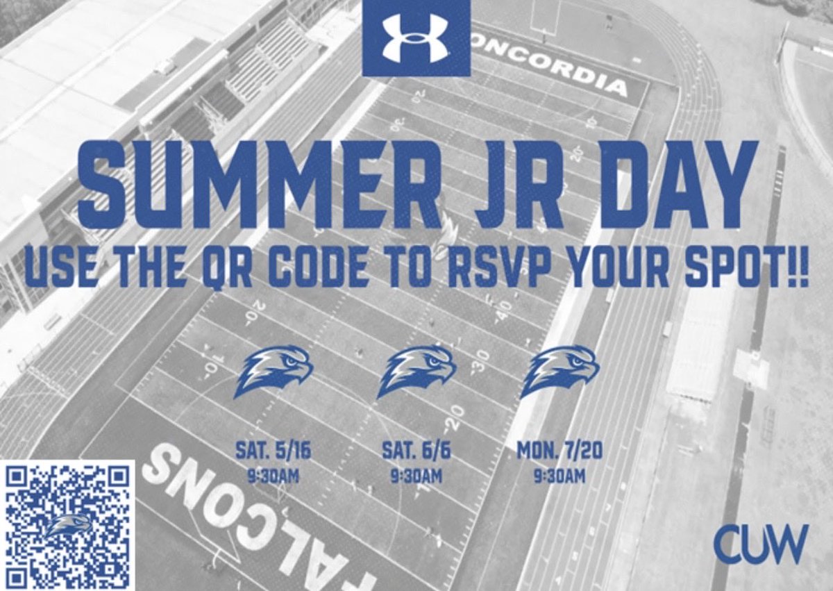 connordebora2's tweet photo. Thank you Coach @coachcwhite for the Junior day invite! Greatful for the opportunity to check out the campus and learn more about the program. @CUWFB @OfficialNCHSFB https://t.co/oL9Jn0oLWd