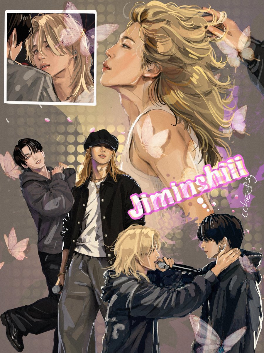lcheeryart's tweet photo. Jimin and jungkook 

moments from the tour https://t.co/GGh4XStP4c