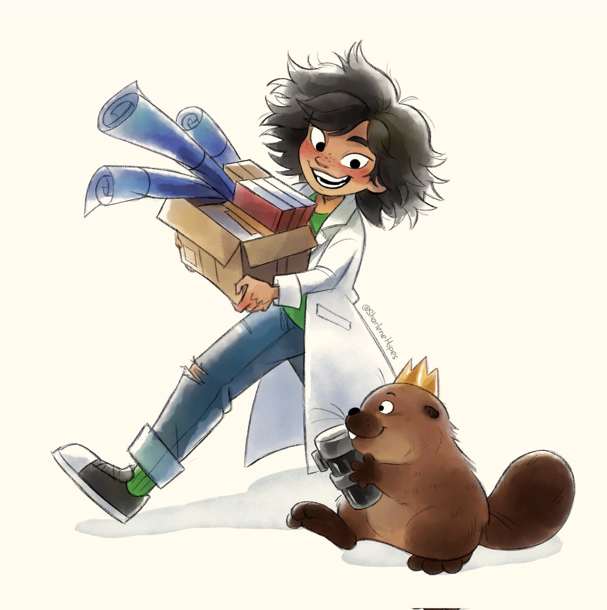 sharahopehope's tweet image. George is a good assistant

#hoppers #mabeltanaka #kinggeorge