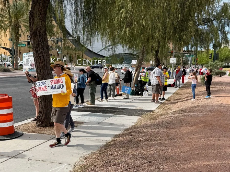 ChetterHub's tweet photo. CHETTER DISPATCH - EDITION 0215
April 17, 2026
LAS VEGAS ISN’T BUYING IT
Yesterday Donald Trump flew into my city, Las Vegas, to sell a promise.
The people who actually live and work here showed up to return it.
Not with applause.
With protest signs.
A few blocks from his polished roundtable at the new AC Hotel in Symphony Park, workers, organizers, and everyday Nevadans gathered in the desert to say what the White House refuses to hear. “No Tax on Tips” is not saving them. It is not even close.
For many, it is a headline with an expiration date. A temporary patch that disappears by 2028 while the cost of living keeps climbing like it is on a rocket.
Meanwhile, inside the event, the president reportedly admitted he did not even know what a “corner store” is.
Let that land.
The man pitching economic relief to service workers in Las Vegas does not understand the most basic building block of everyday American life. Not the strip. Not the penthouse. The corner store.
Out here, that disconnect is not funny. It is expensive.
Tourism is soft. Workers are feeling it in real time. Bellmen, servers, housekeepers. The people who keep this city alive are watching their tips shrink while their rent, groceries, and gas climb into the stratosphere.
And here is the part nobody in power wants to say out loud.
This is not just policy failure.
This is corporate greed running wild.
Casinos, hotels, and massive hospitality chains have jacked up prices to levels that push everyday Americans out of the market. A weekend in Las Vegas now feels like a luxury reserved for the wealthy, not a getaway for working families.
So, people stop coming.
Or they come and spend less.
Either way, workers lose.
That is the “Trump slump” @Culinary226 union leaders are talking about. Not a slogan. A reality. Fewer bookings. Lower occupancy. Smaller tips. Bigger bills.
And yet we are told this administration has done more for tourism than any president before.
Look around.
If this is success, why are workers protesting in the streets outside his event?
Why are seasoned hospitality veterans saying they are making less than before?
Why does the energy in this city feel like anxiety instead of opportunity?
Las Vegas is not confused.
Las Vegas is responding.
The protestors understood something the photo ops did not. You cannot spin your way out of economic pain. You cannot brand your way out of empty wallets.
And you definitely cannot fix a struggling city if you do not understand how its people actually live.
This is not about politics.
This is about survival in a city built on tips, tourism, and trust.
Right now, all three are under pressure.
And the people of Las Vegas are done pretending otherwise.
Until next time,
Chetter
@ChetterHub
One voice. One Dispatch. One message: If the people who power a city are protesting your visit, you are not helping them. You are missing them.