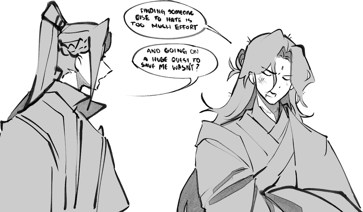 Chryseiym's tweet image. #liujiu at the caves or smth idk 

#svsss #liuqingge #shenjiu