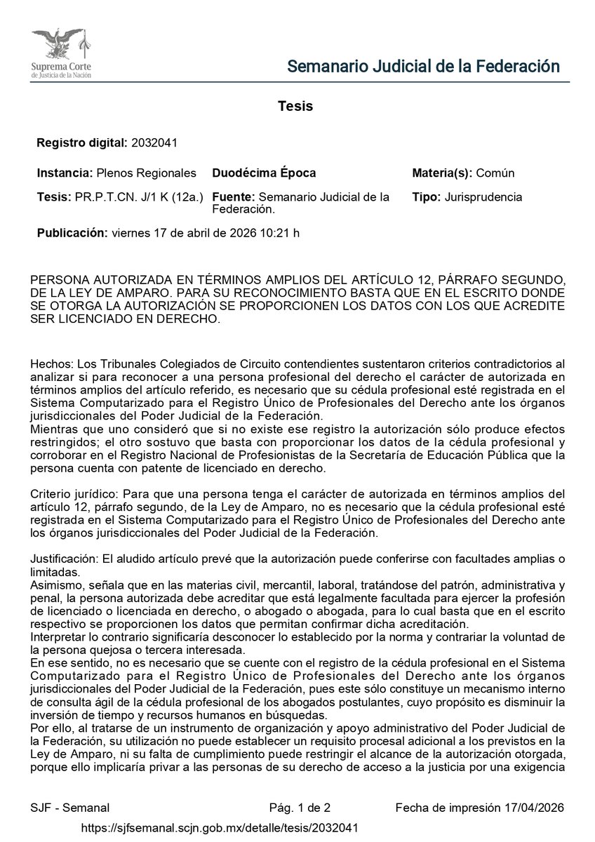 Colegio Nacional Tributario tweet media