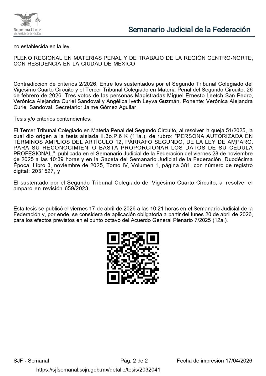 Colegio Nacional Tributario tweet media