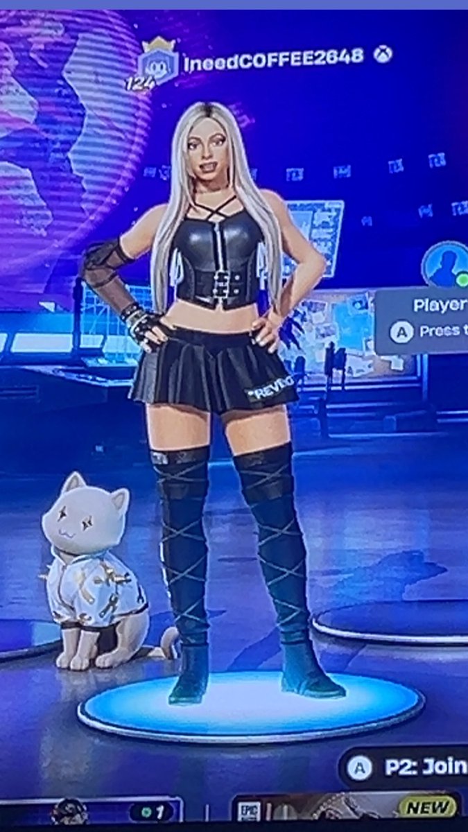 idontknowJxyden's tweet photo. @YaOnlyLivvOnce @Fortnite YOU ARE MY FAV I HAD TO COP THIS SKIN ITS TOO TOUGH!! https://t.co/ISq3Arz6vU