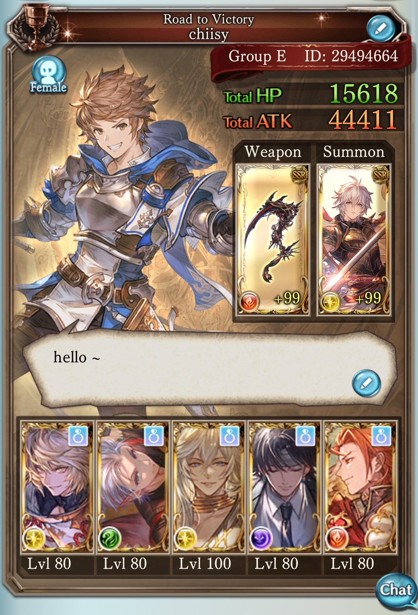 _chiisy_'s tweet photo. made a new twitter for my gbf things! 

a rank 270+ magna player that would love to make new mutuals that also play and could maybe teach me somethings!

#gbf https://t.co/GCbkWUKKIC