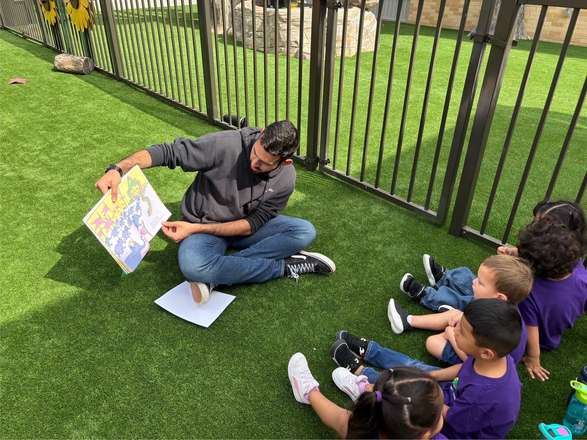DVISD_CDC's tweet photo. We were so excited to welcome the Leaders Readers Network and students from West Texas A&amp;M University who came out to read to our students today! Their time, energy, and love for literacy truly made this experience special. https://t.co/heuwhzLDqf