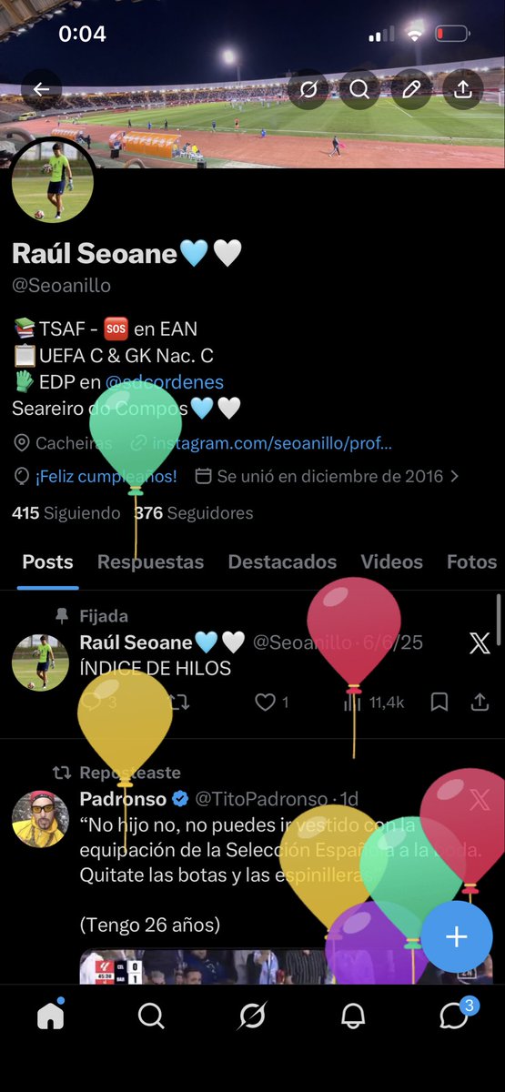 Raúl Seoane🩵🤍 tweet media