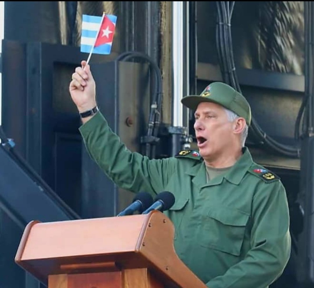 RamnMonte1's tweet photo. #CubaEstáFirme 
@DiazCanelB ....El carácter socialista de nuestra revolución no es una frase del pasado,es el escudo del presente y la garantía del futuro.
#GirónEsHoy y es siempre 
Cuba no se rinde 
Aquí no se rinde nadie 
#CubaVencerá https://t.co/ONXfcHISb2