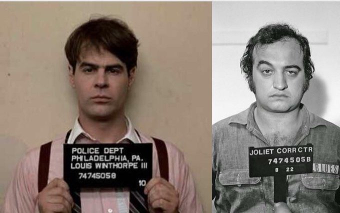 In Trading Places, Louis Winthorpe’s (Dan Aykroyd) prison number is the same as Jake Blues’ (John Belushi) prison number in The Blues Brothers as a tribute to Belushi, who had died the year before.