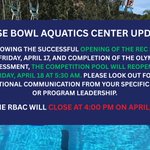 Photo by Rose Bowl Aquatics Center (Updates) (@RBAC_updates)